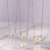 Heart Personalized Name Necklace For Women Gifts Women's Neck Chain Necklaces Fashion Jewelry