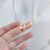 Custom Arabic Name Necklace Personality Arabic Nameplate Pendant Jewish Jewelry Men's and Women's Necklaces